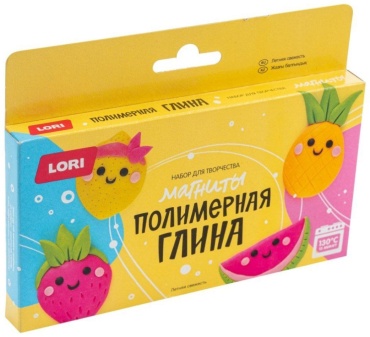 Полимерная LORI Магниты из полимерной глины Пг-022 70 г