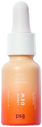 PSA сыворотка Liquid Dew 17% Vitamin C Glow Recovery Booster, 15 ml. для лица 20 мл