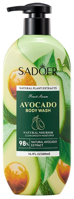 SADOER AVOCADO BODY WASH гель 400 мл