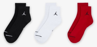 Носки Nike 3 пары черный, белый, красный M