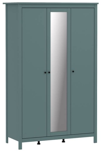 Распашной шкаф TURAN HOME Saga EW, 132x215х64 см, бирюзовый