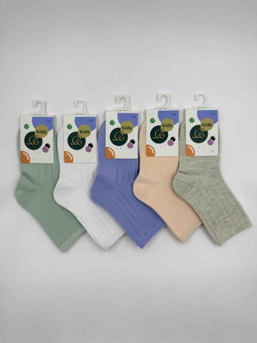 Носки Djos Socks R65 5 пар мультиколор 8-12 лет