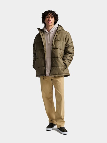 Пуховик Vans серый