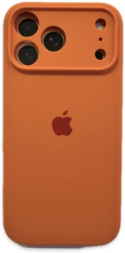 Чехол 7 Shop для Apple iPhone 17 Pro оранжевый