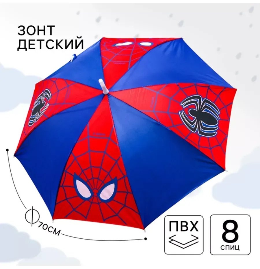 Мини-зонт механика фиолетовый