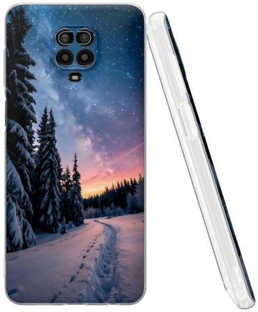 Чехол Mcover для Redmi Redmi Note 9s, Redmi Note 9 Pro рисунок
