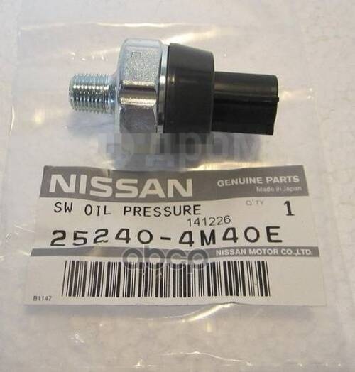 Nissan датчик давления масла 252404M40E