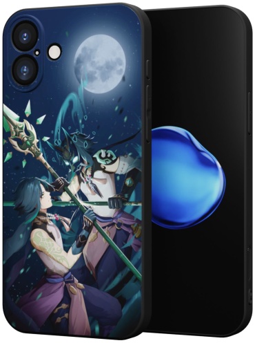 Чехол Mcover для Apple iPhone 16 Plus рисунок