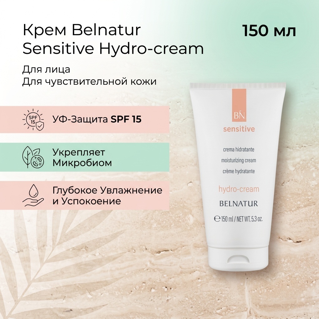 Belnatur крем Sensitive Hydro-cream для лица 150 мл