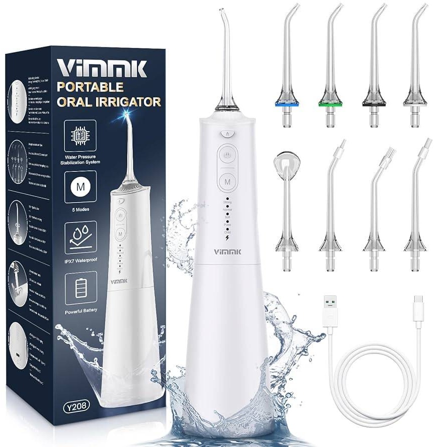 Vimmk ирригатор Y208 импульсный, портативный