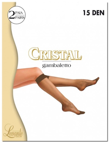 Гольфы Levante Cristal15 антрацит Unica