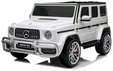 30348277_Электромобиль Mercedes-Benz G63 AMG для детей, белый белый
