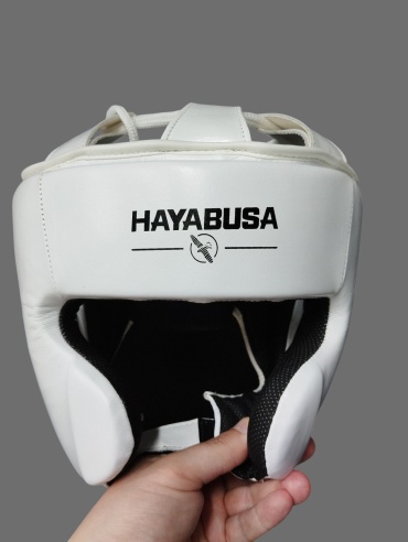 Шлем боксеркий Hay-L-XL белый L, XL