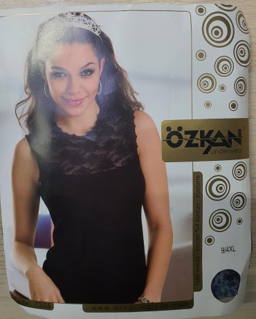 Майка OZKAN UNDERWEAR голубой