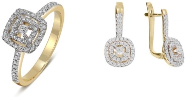 Zhaina Gold 756575047 вес 5.6 г золото, бриллиант