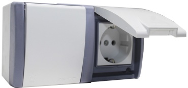 Выключатель клавишный ETO Arion 400-0200-919, белый