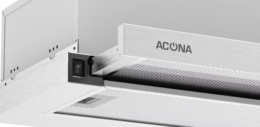 Вытяжка ACONA Edge 60 серебристый — фото 7