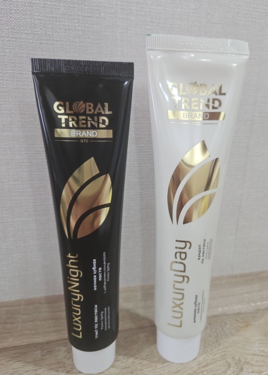 Global Trend зубная паста Комплект зубных паст Luxury Day Luxury Night 280 г