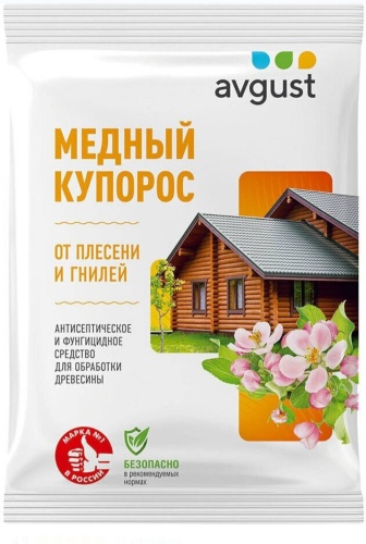 AVGUST порошок Медный купорос, РП 100гр 0.1 л 0.1 кг