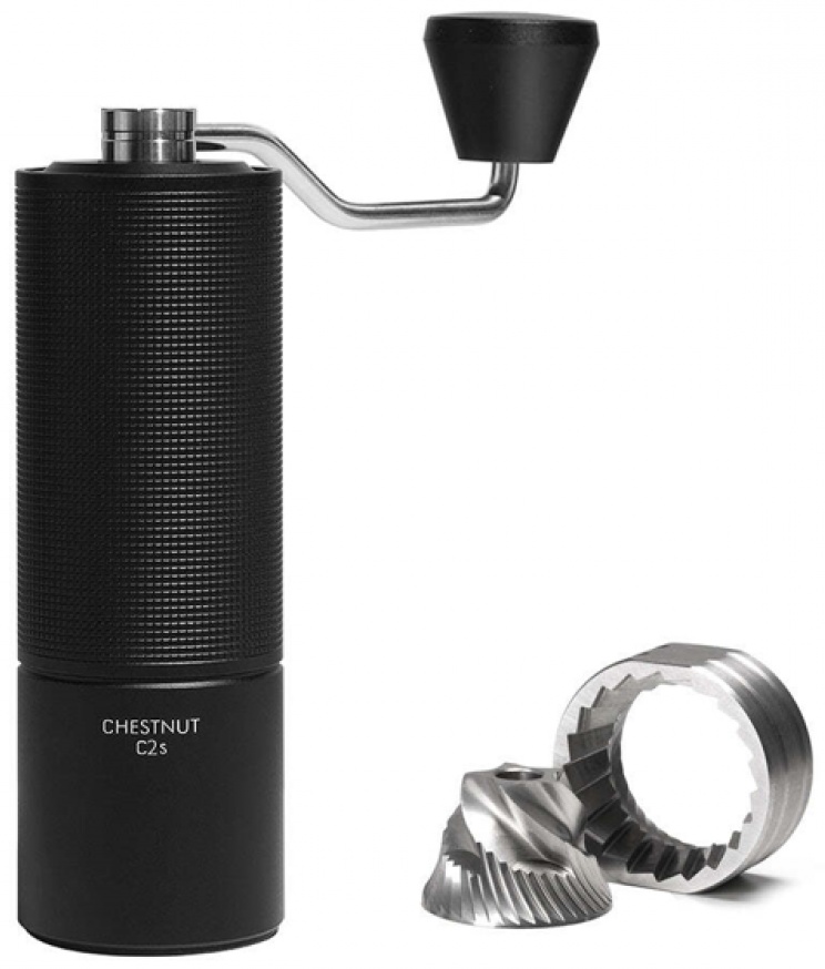 Ручная кофемолка Timemore Timemore Chestnut C2s, нержавеющая сталь
