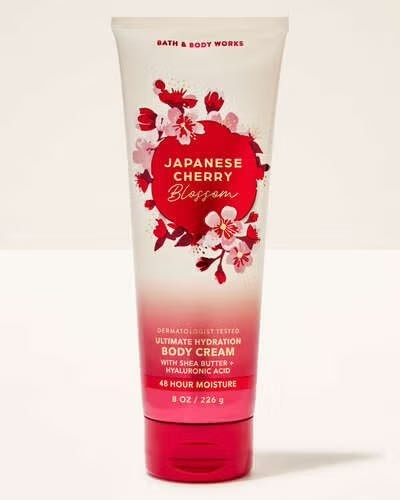 Bath & Body Works Japanese cherry blossom крем для тела 226 г