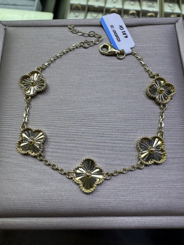 Altyn_Gold 468932571 длина 18 см, вес 6.01 г золото, плетение якорное