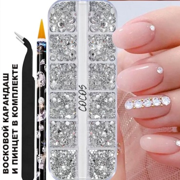 COCOS nail стразы Strass 1 шт