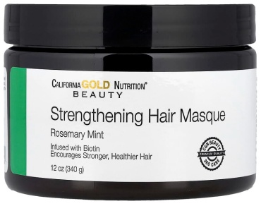 California Gold Nutrition маска Strenghtening Rosemary Mint 340 г