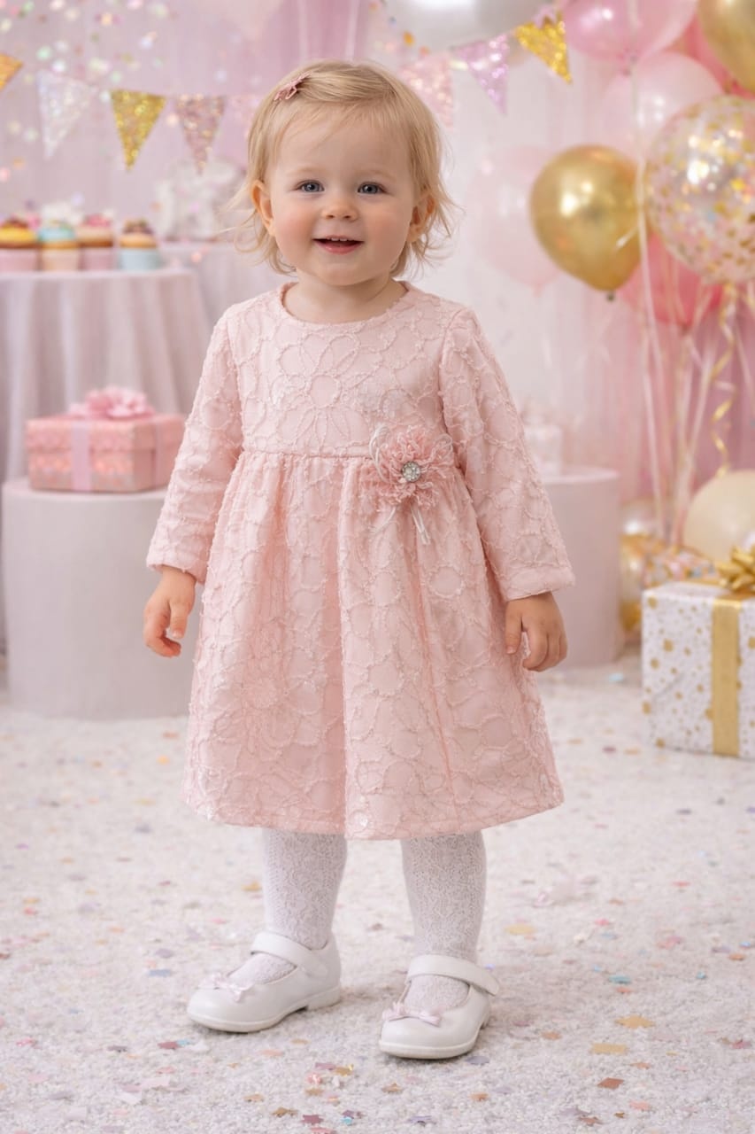 Нарядное платье Tongs baby розовый