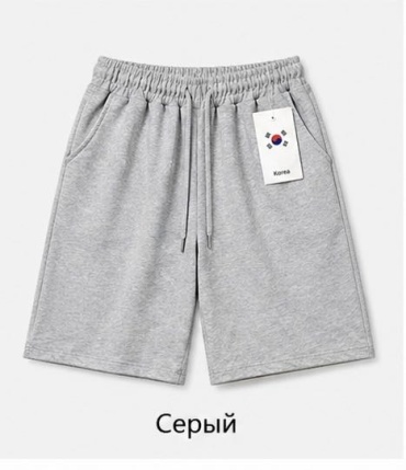 Повседневные шорты серебристый