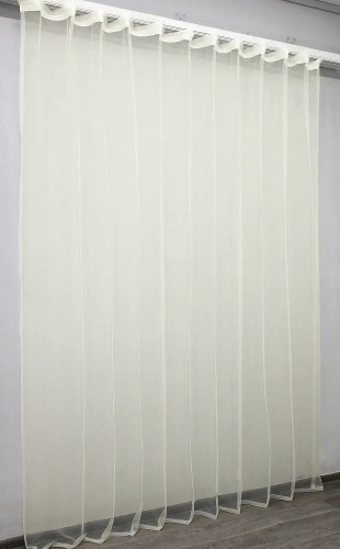 Тюль Vazira 500x300 см 1 шт, сетка, айвори