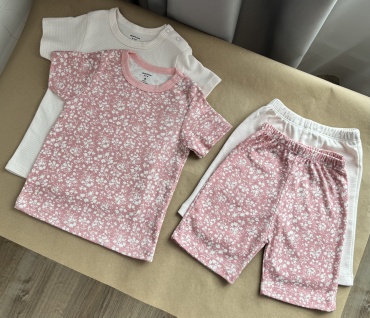 Комплект Carter s love белый, розовый