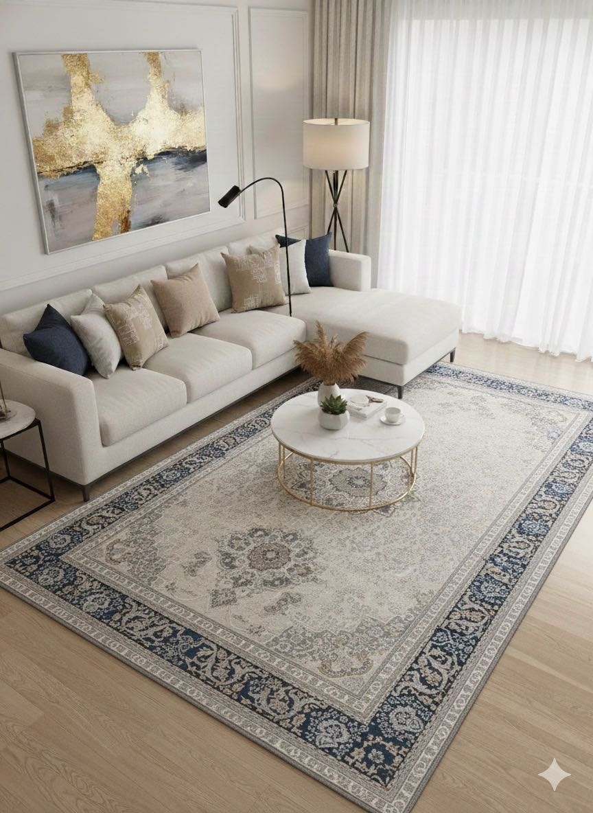 Ковер Behram Carpet 250x350 см, короткий ворс, Турция