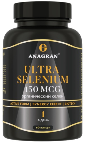Anagran Ультра селен, Ultra selenium капсулы 60 шт