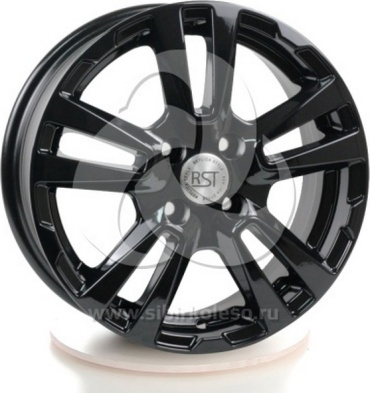 RST R065 BL 54.1 6x15/4x100 D54.1 ET48 4 диска черный, серебристый, графит
