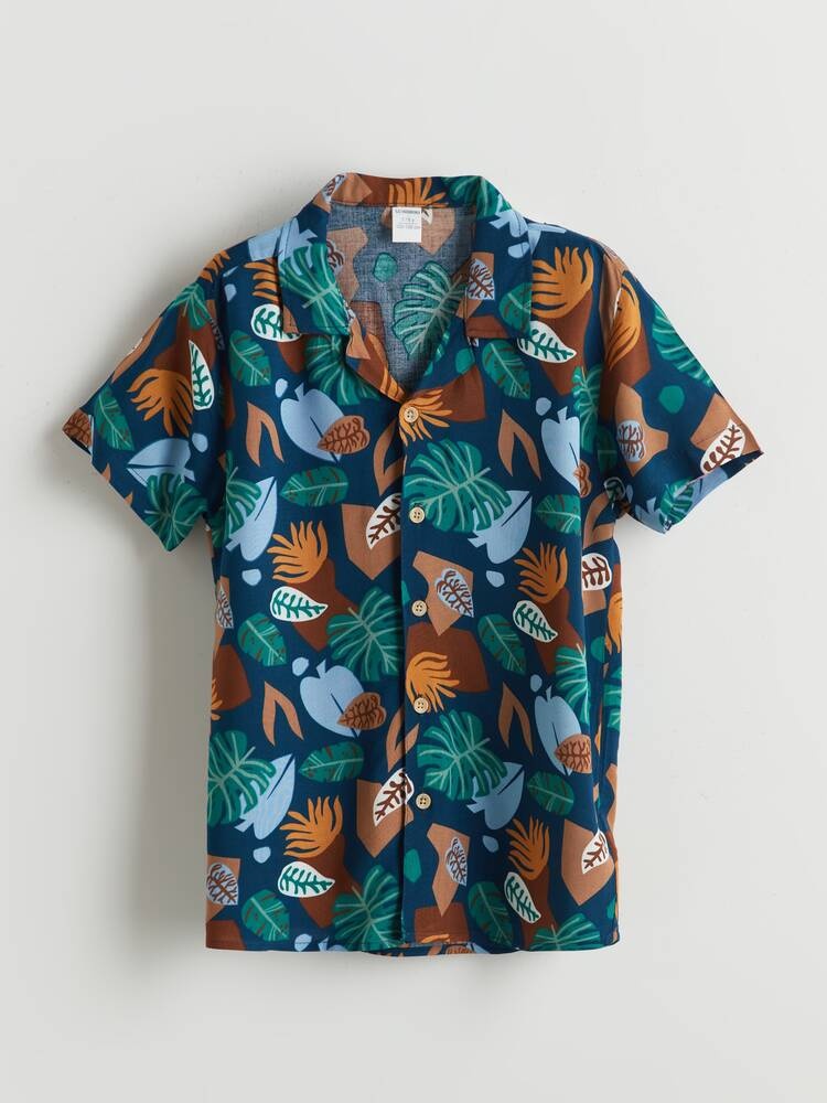 Рубашка LC Waikiki синий