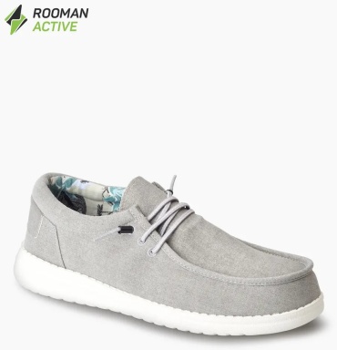 Топсайдеры Rooman Active серый
