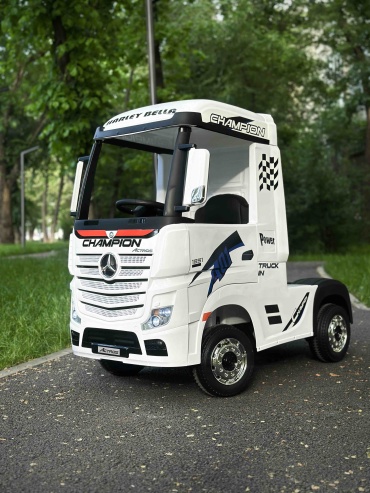 Toyla Фура Mercedes Benz 24вольт белый