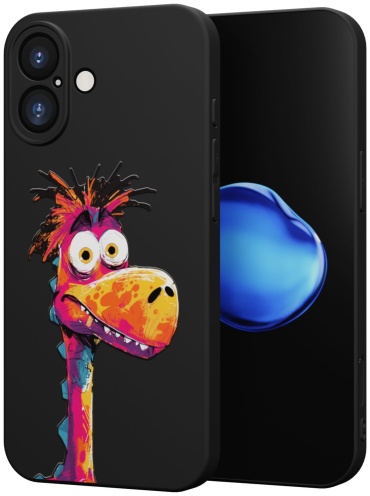 Чехол Mcover для Apple iPhone 16 рисунок