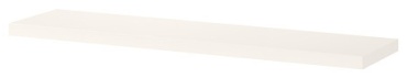 Полка IKEA BERGSHULT, 80х20x3 см, белый