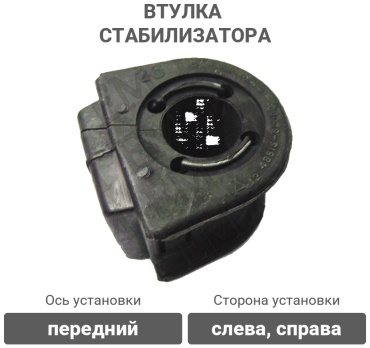 Stellox втулка стабилизатора 79-00756-SX