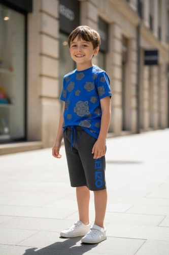 Комплект Fashion черный, синий