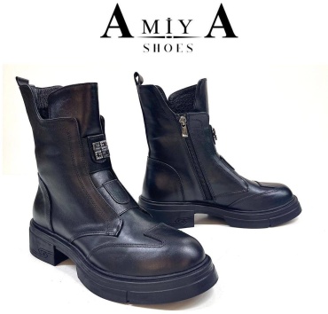 Полусапоги Amiya черный