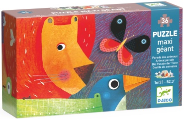 Пазл Djeco PUZZLE GEANT Animal parade - FSC MIX