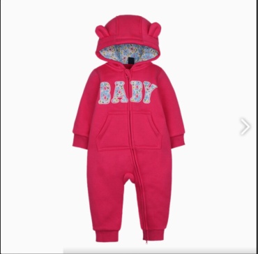 Комбинезон carters love розовый, фуксия