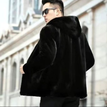 Шуба FASHION черный