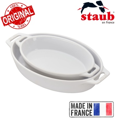 Staub форма Ovenware White, керамика