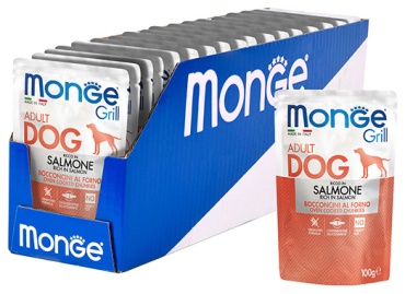 Monge Grill Adult лосось все породы 100 г 24 шт