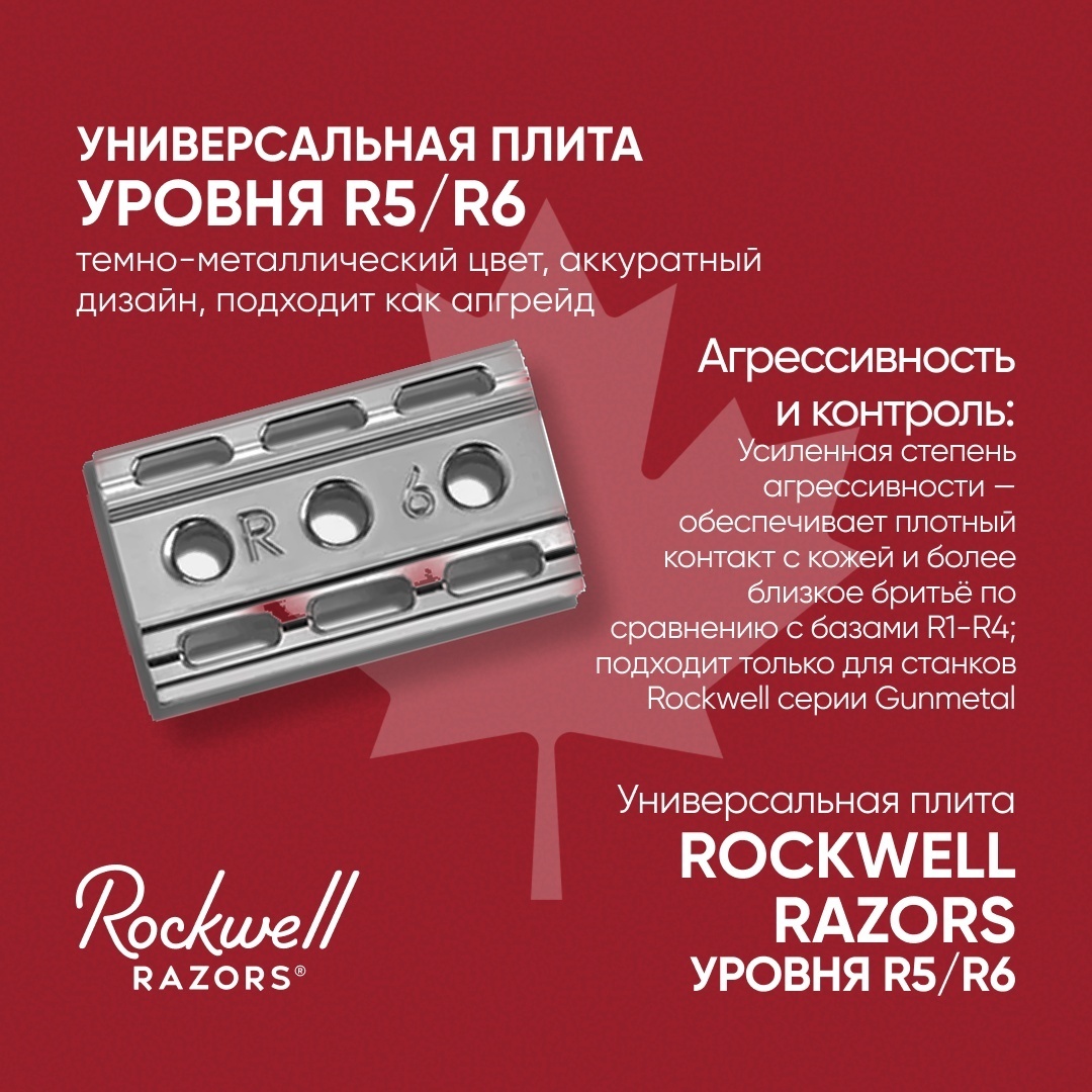 Rockwell Razors R5/R6 оружейная сталь сменная кассета 1 шт