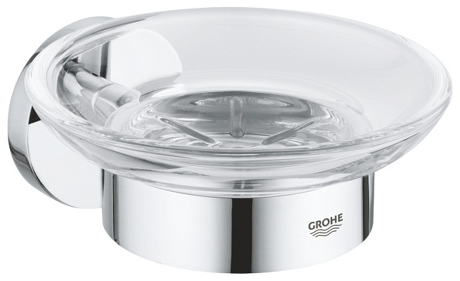 Grohe мыльница 41193000 1 шт, стекло, металл